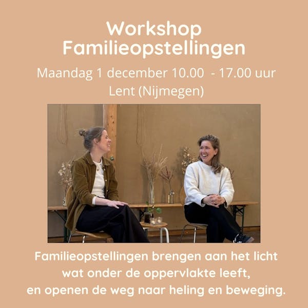 Ervaar de kracht van familieopstellingen
