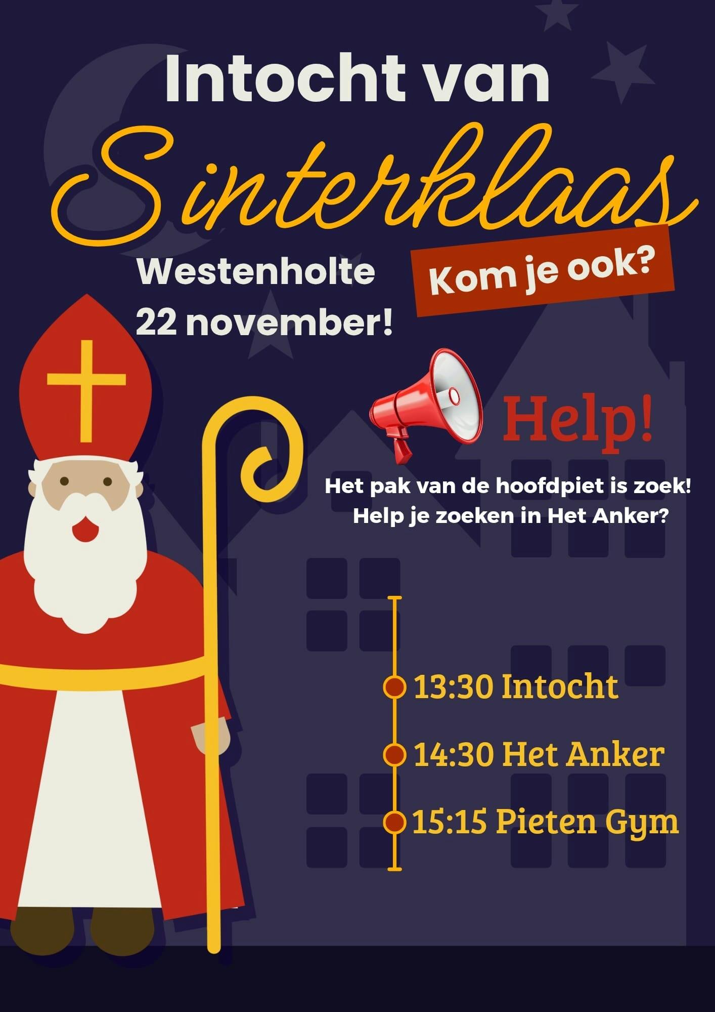 Sinterklaasintocht Westenholte