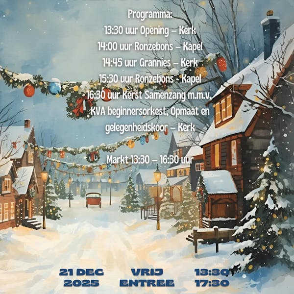 Kerst in Zuid, wat is er allemaal te doen?