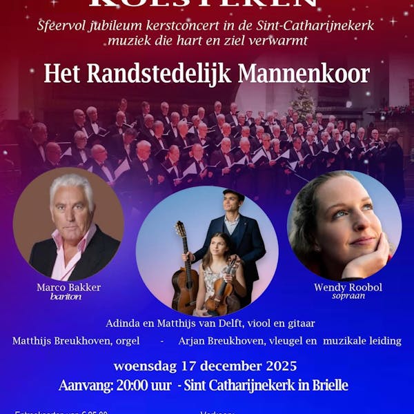Kerstconcert met het Randstedelijk Mannenkoor