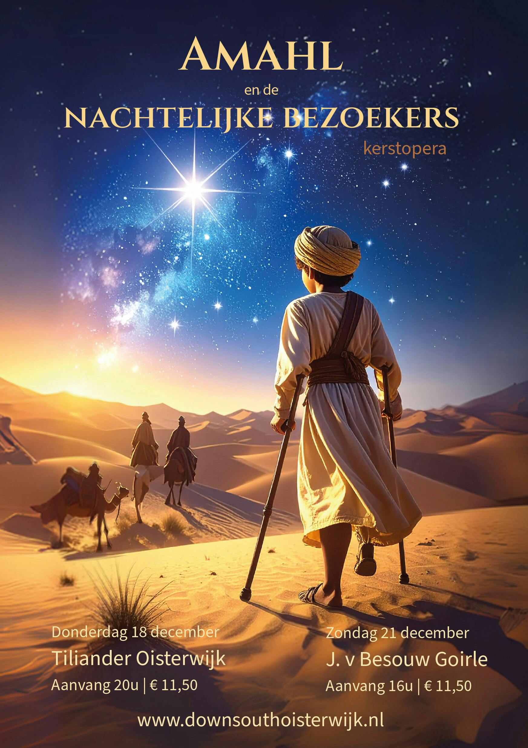 Amahl en de nachtelijke bezoekers: een muzikaal kerstverhaal