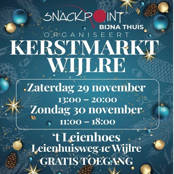 Kerstmarkt in Wijlre vol gezelligheid