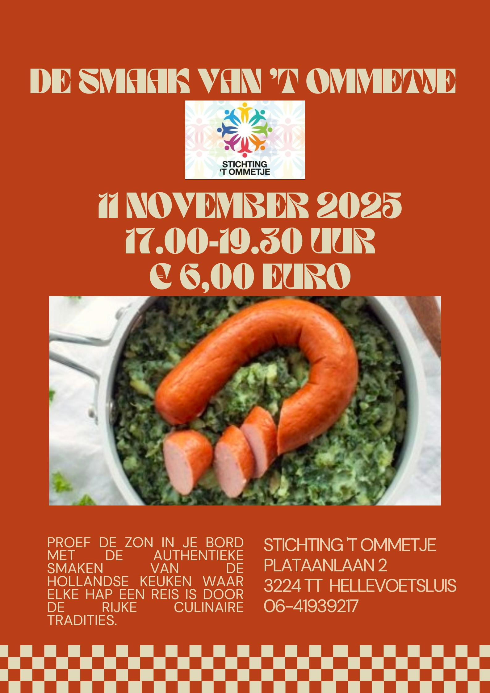 Geniet van een gezellige buurtmaaltijd!