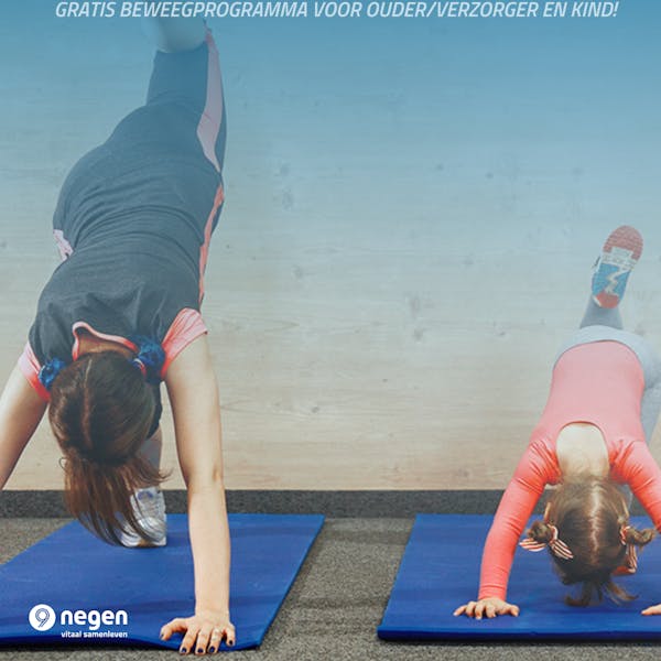 Ouder-Kind Gym: gratis beweegactiviteiten voor ouder/verzorger en kind!