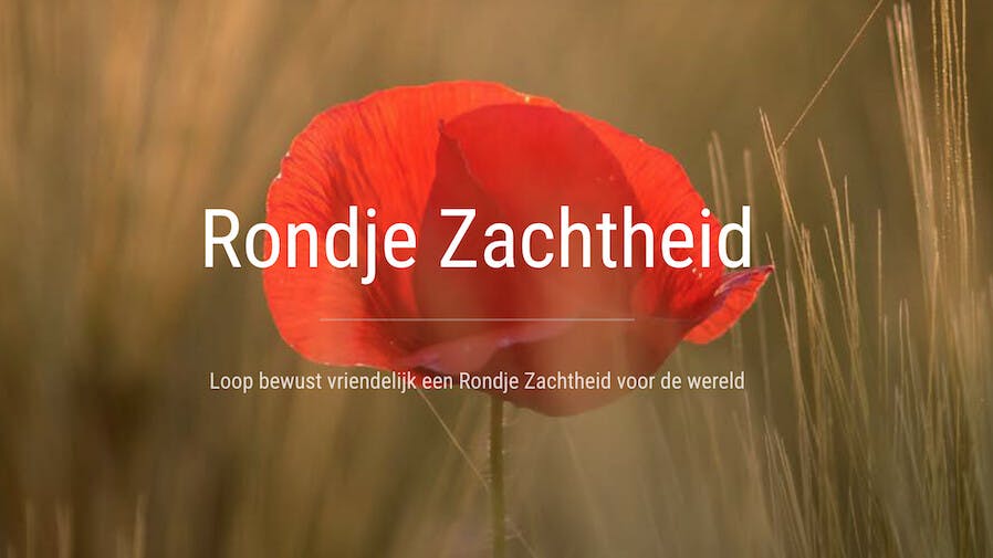Wandel mee met Rondje Zachtheid