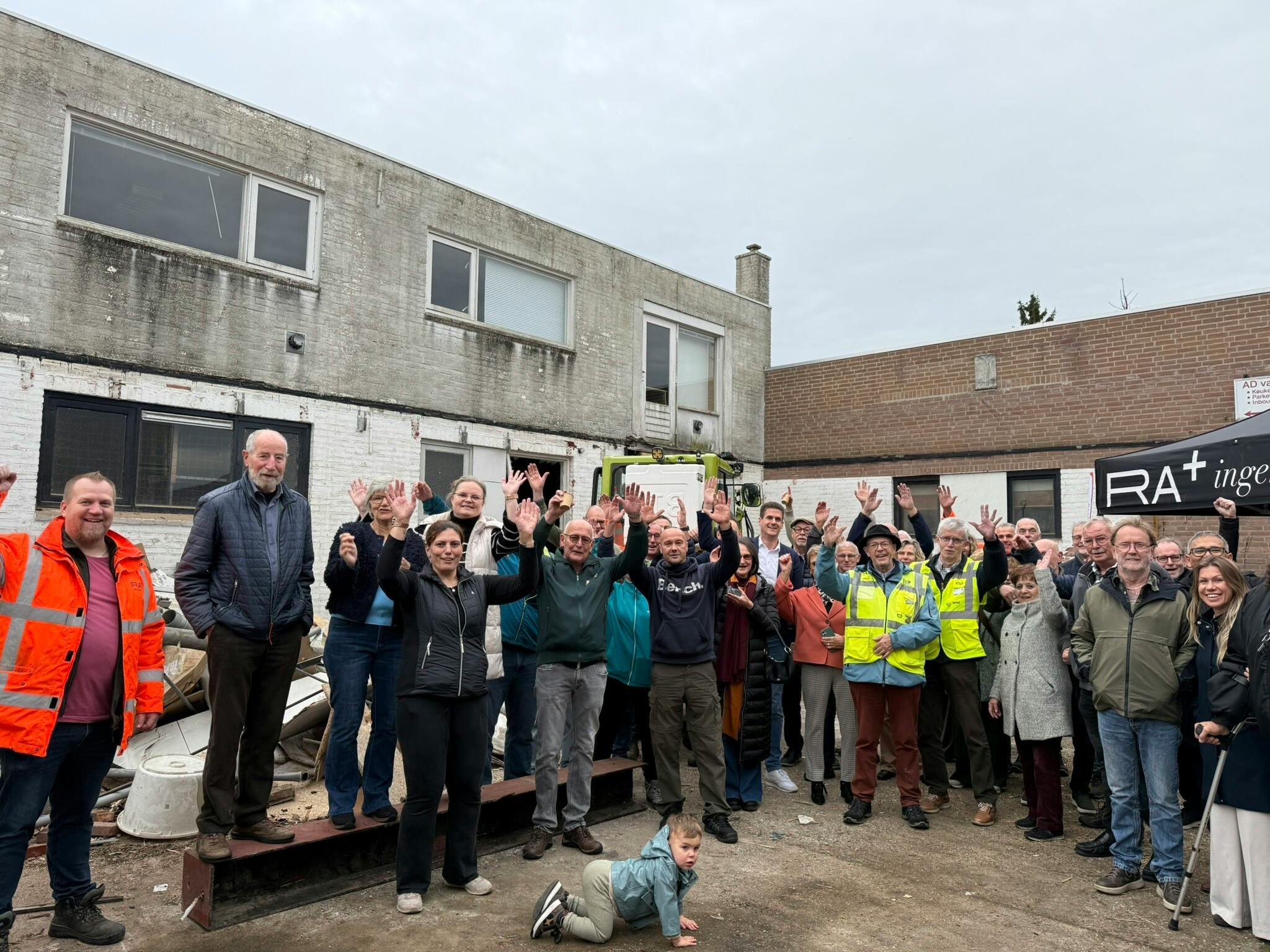 Met sloop huizen Julianastraat start het werk aan de nieuwe Spoorzone