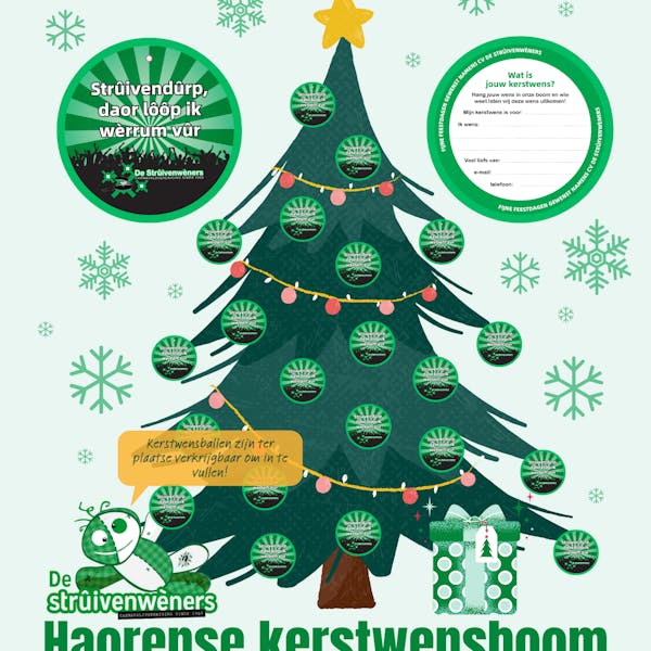 De Haorense Kerstwensboom 2025