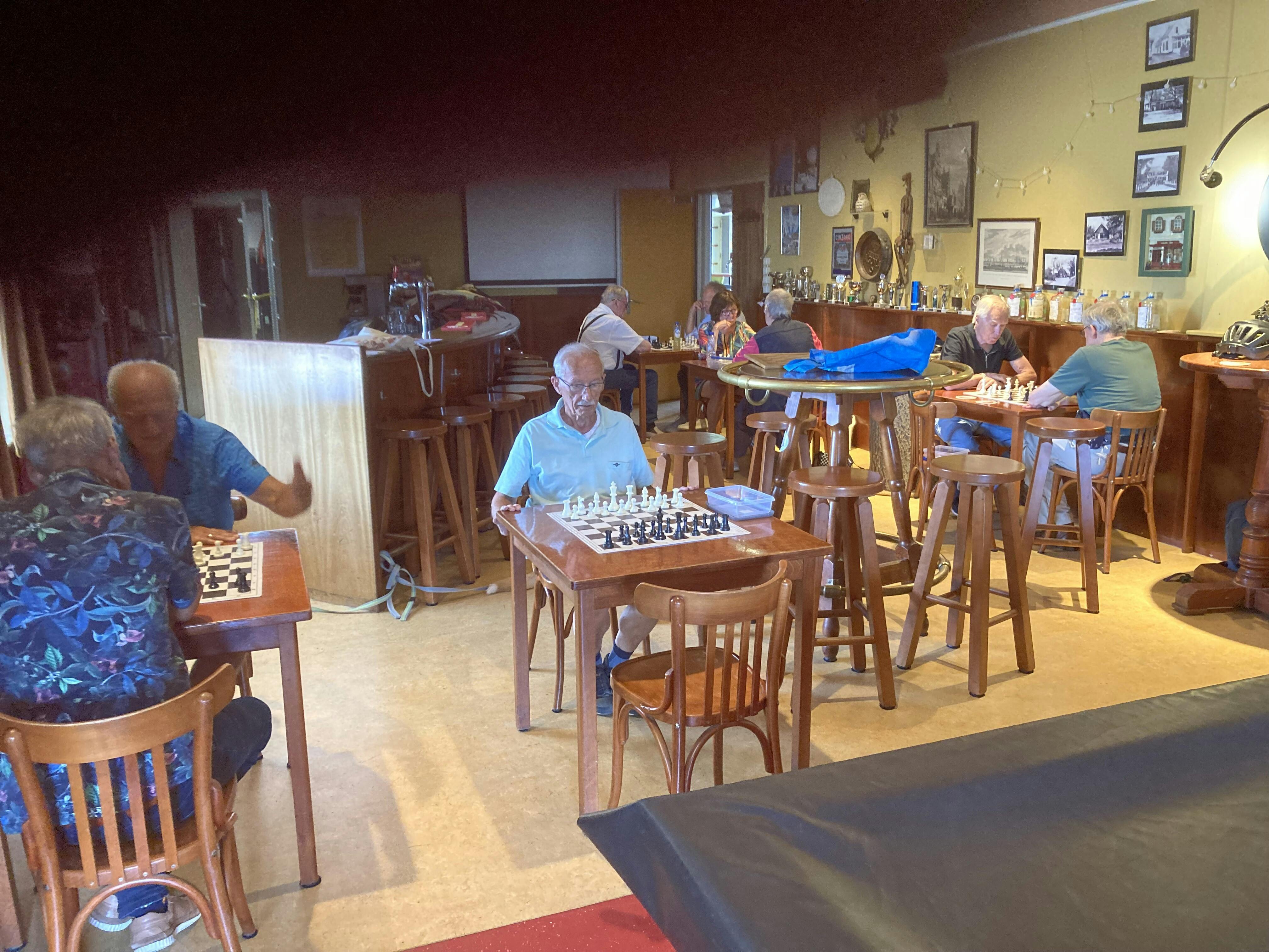 Overdag (leren) schaken, ja dat kan.