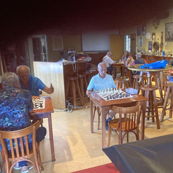 Overdag (leren) schaken, ja dat kan.