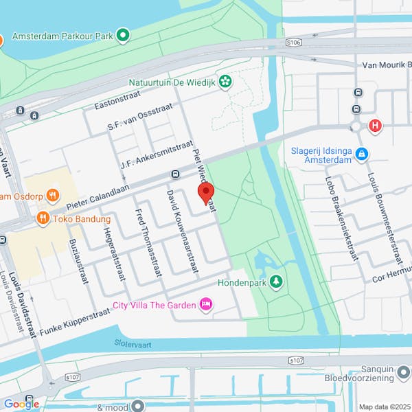 Aanvraag omgevingsvergunning Piet Wiedijkstraat 64 1068NW Amsterdam