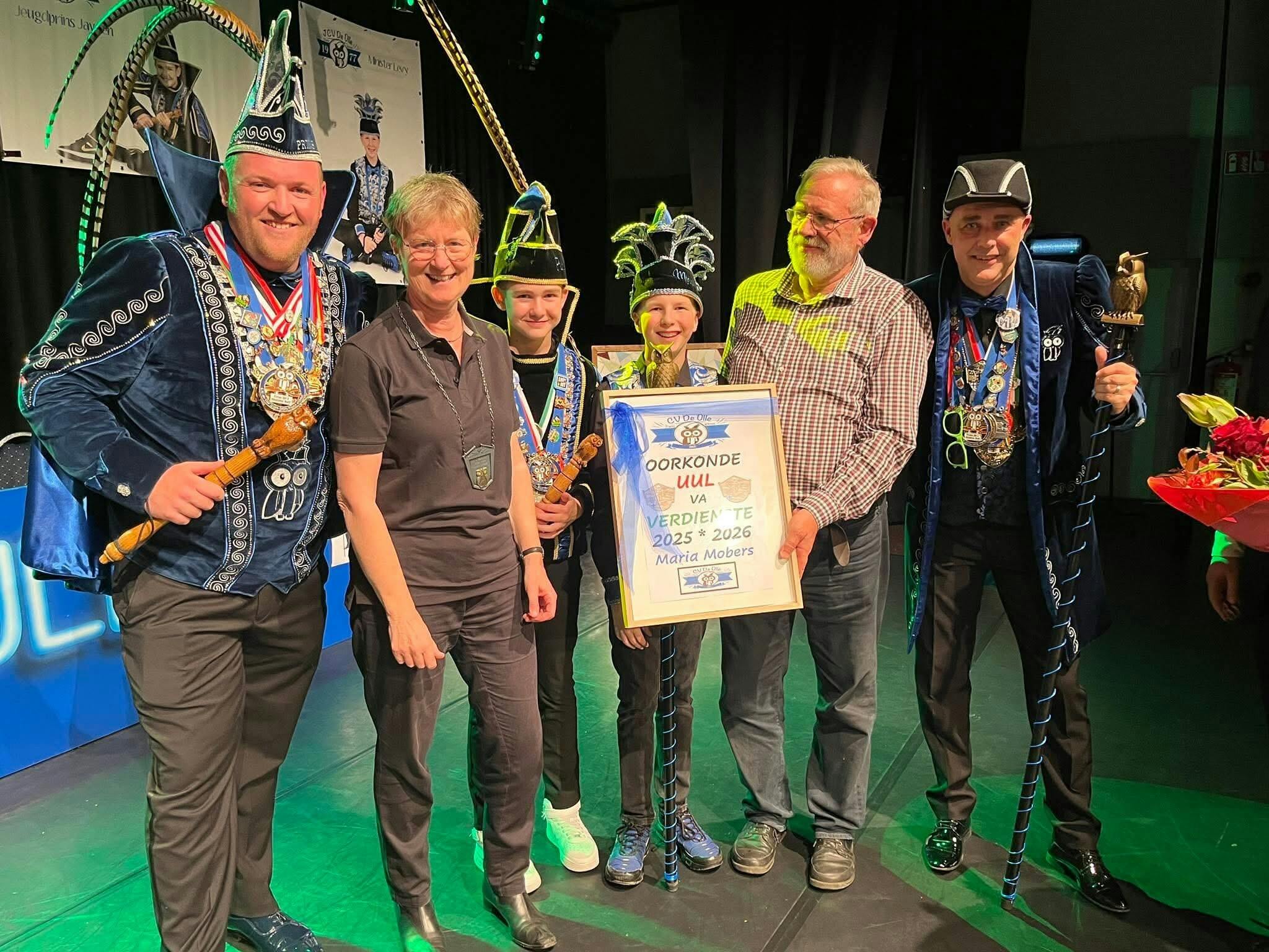 Maria krijgt Uul va verdienste