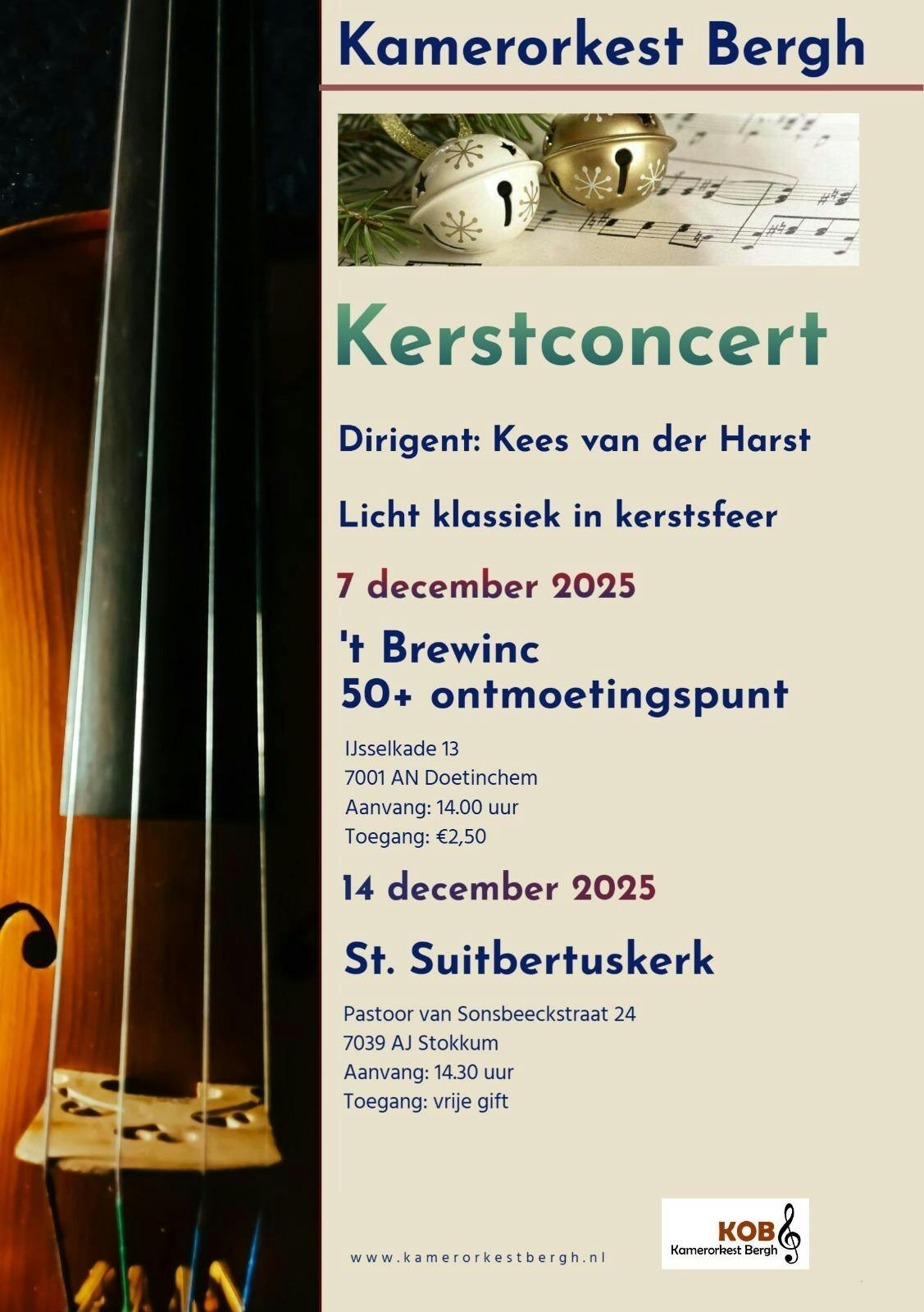 Laat je betoveren door winterse muziek in kerstsfeer!