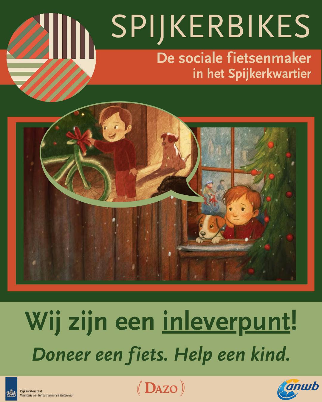 Deze kerst een kind blij maken? Da’s zó gefietst!🎄🚲