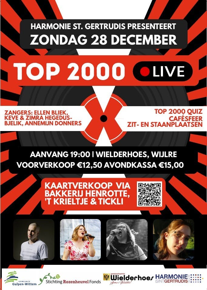 Stem nu voor jouw favorieten in de Top 2000 live