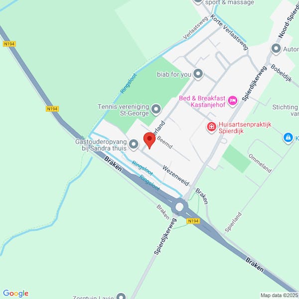 Toestemming voor het realiseren van een nagelsalon met berging, Oeverland 72, 1641LZ Spierdijk