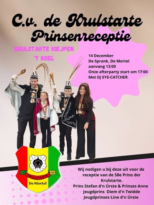 Vier feest met C.V. De Krulstarte