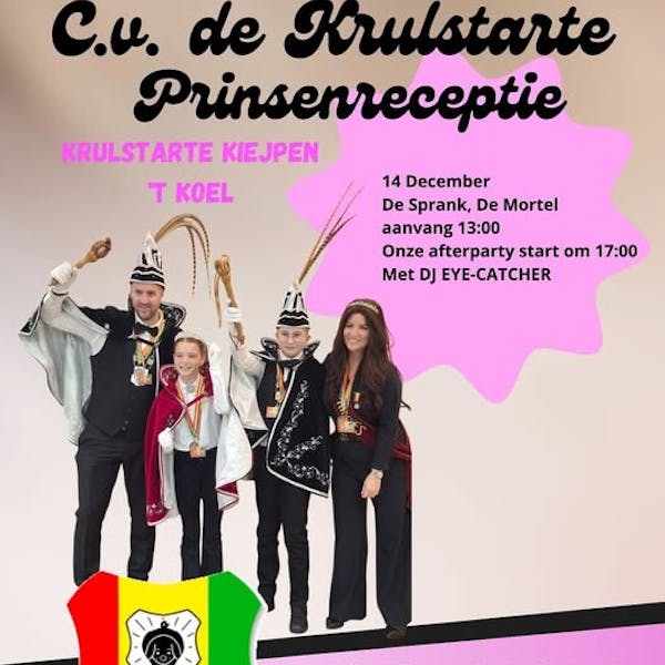 Vier feest met C.V. De Krulstarte