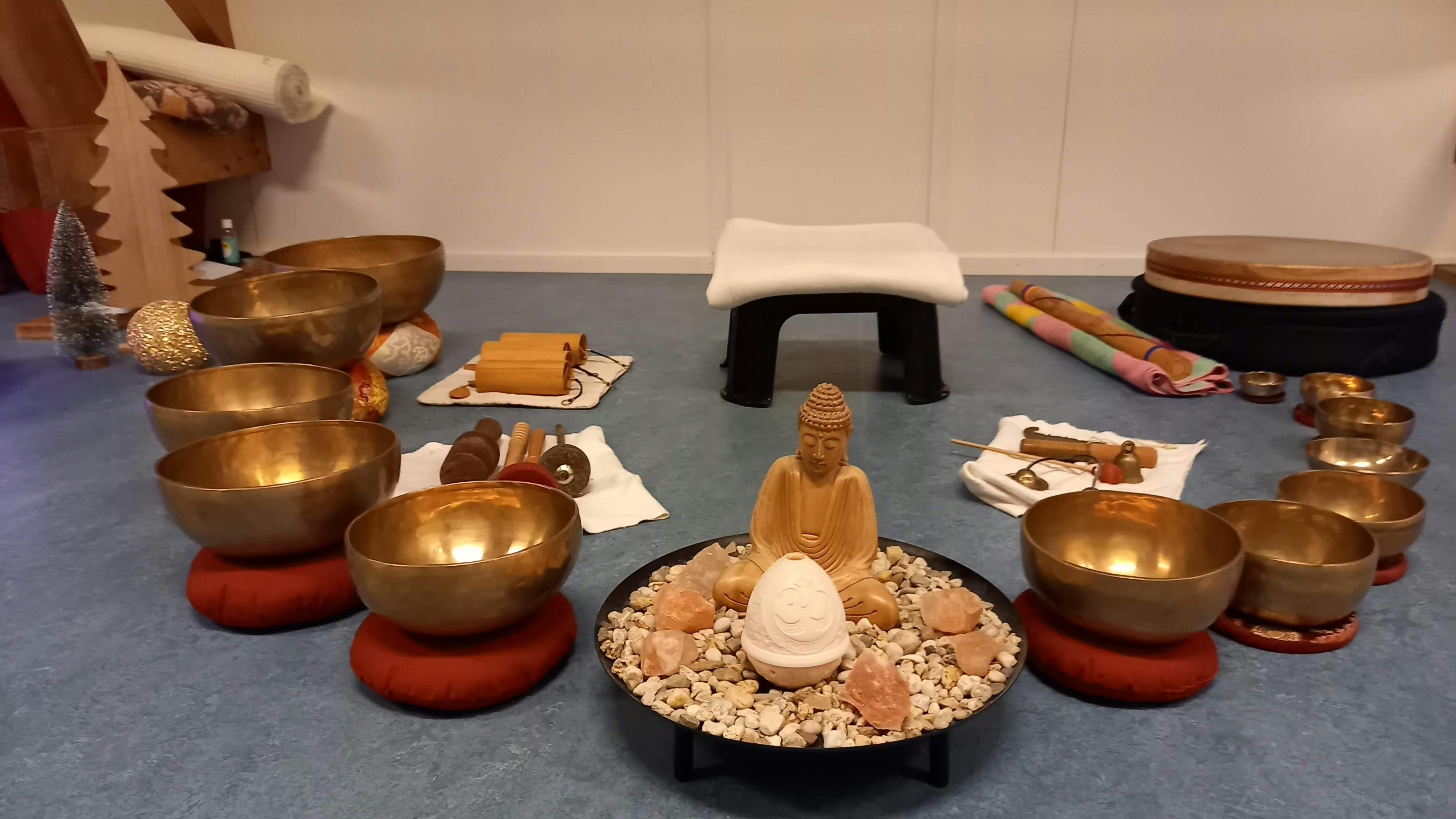 Ontspan met klankschalen