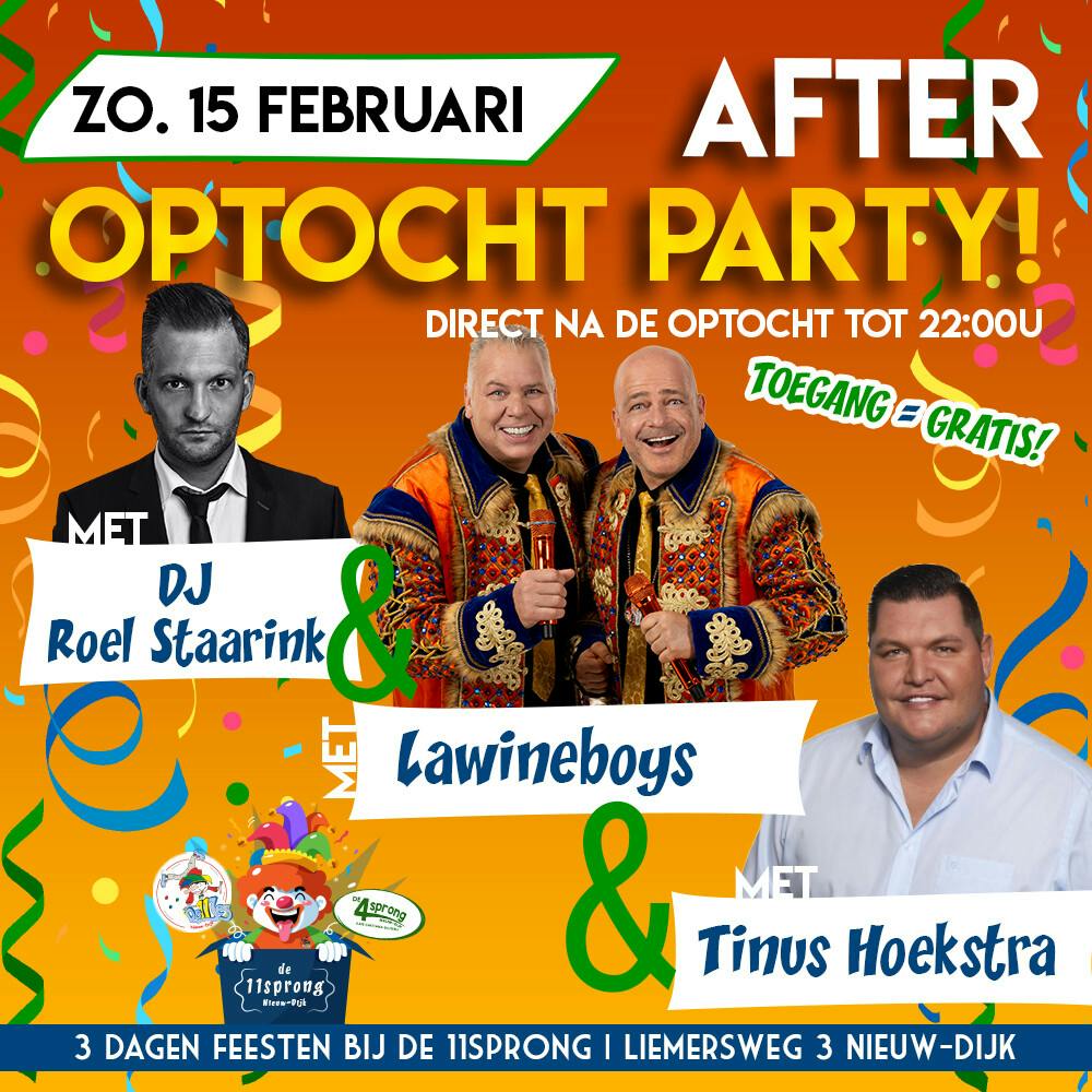 Carnaval Afteroptocht Party bij De 11sprong | Zondag