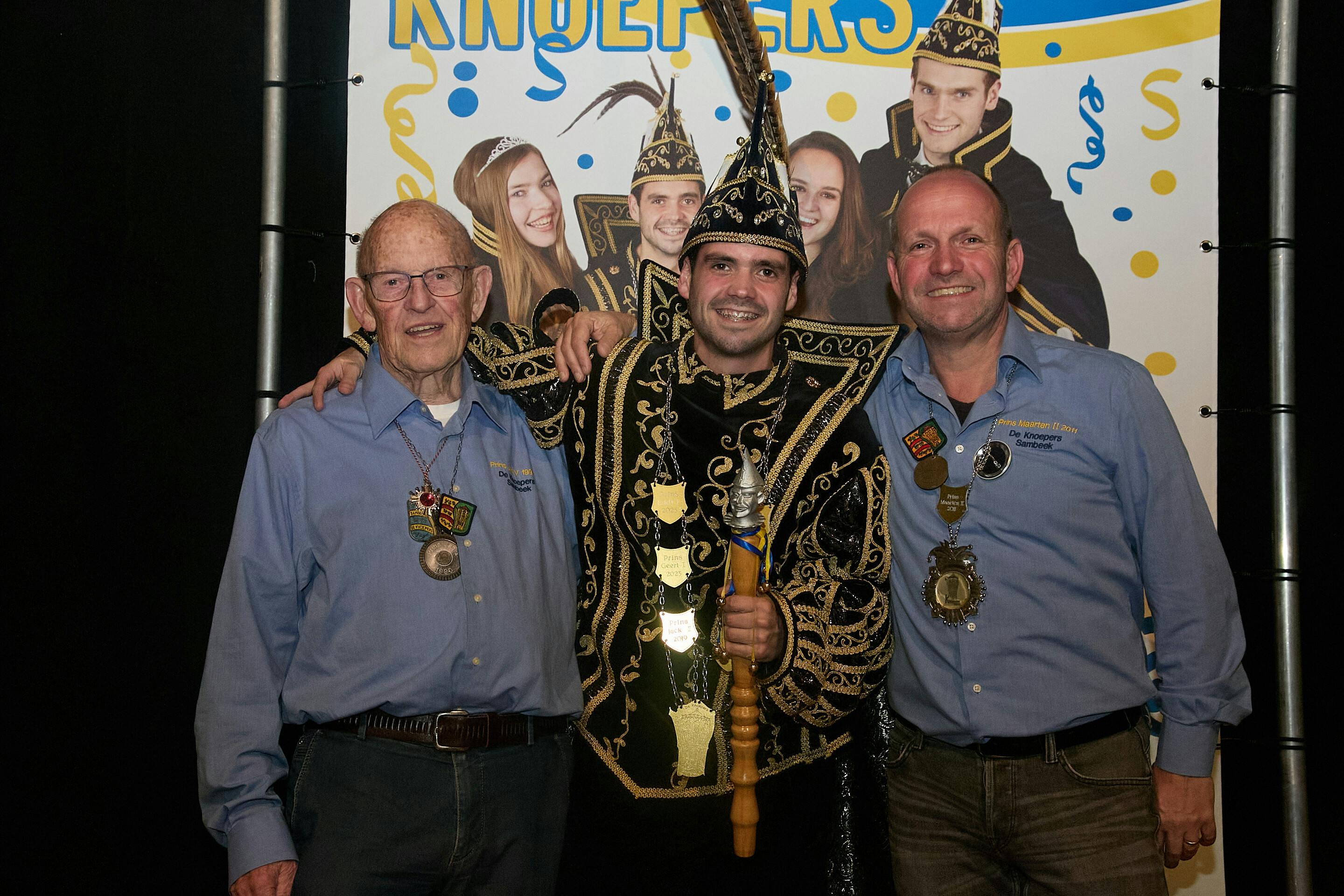 Drie generaties prins in Sambeek