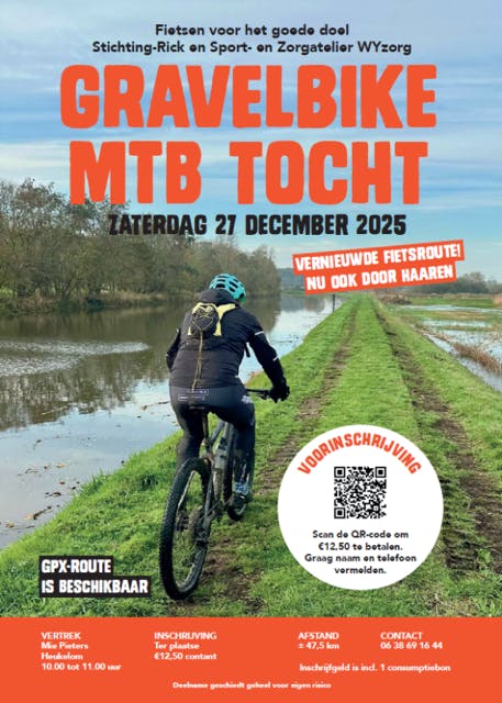Doe mee aan de Gravelbike-tocht!