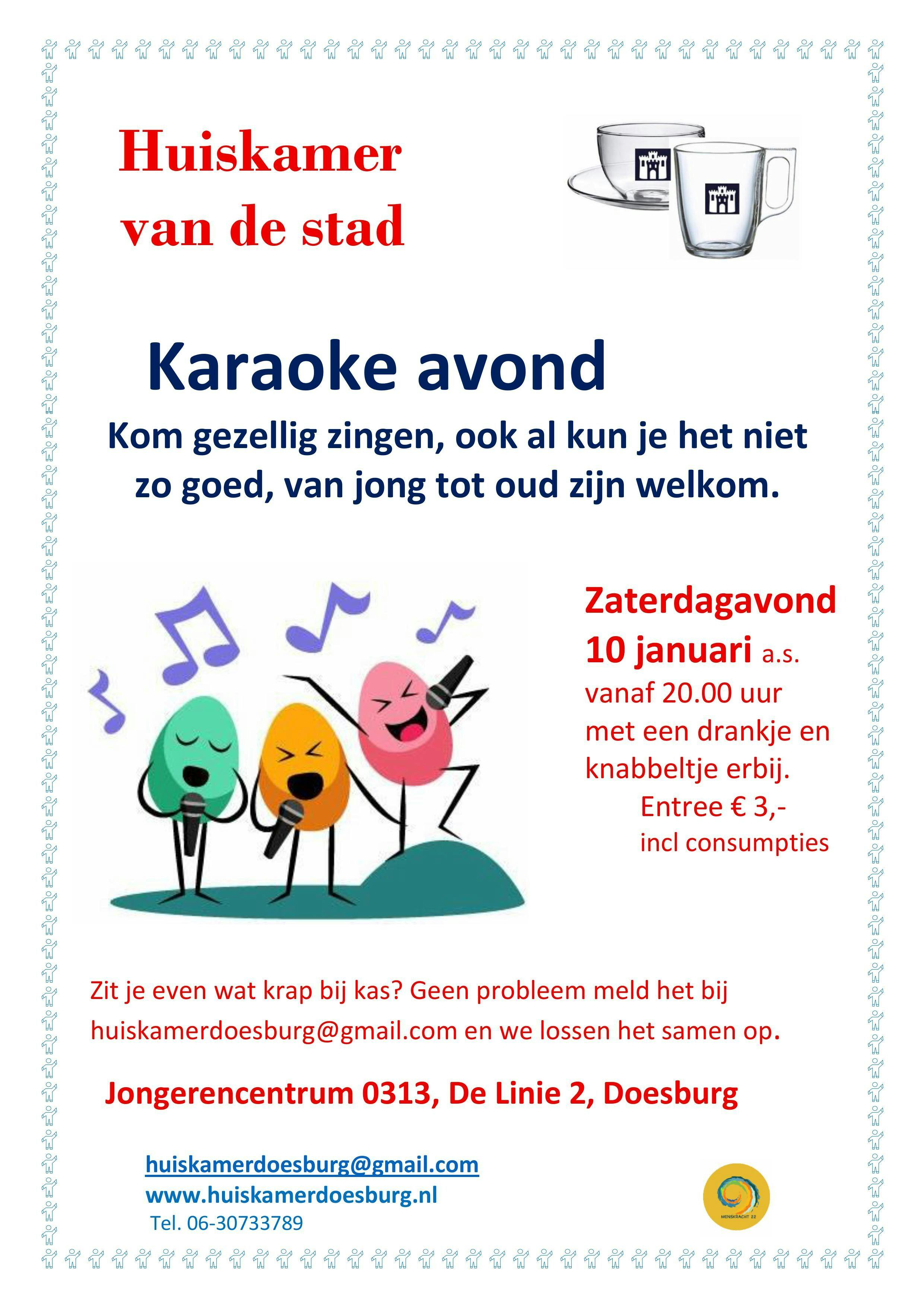 Karaoke Avond Voor Jij!