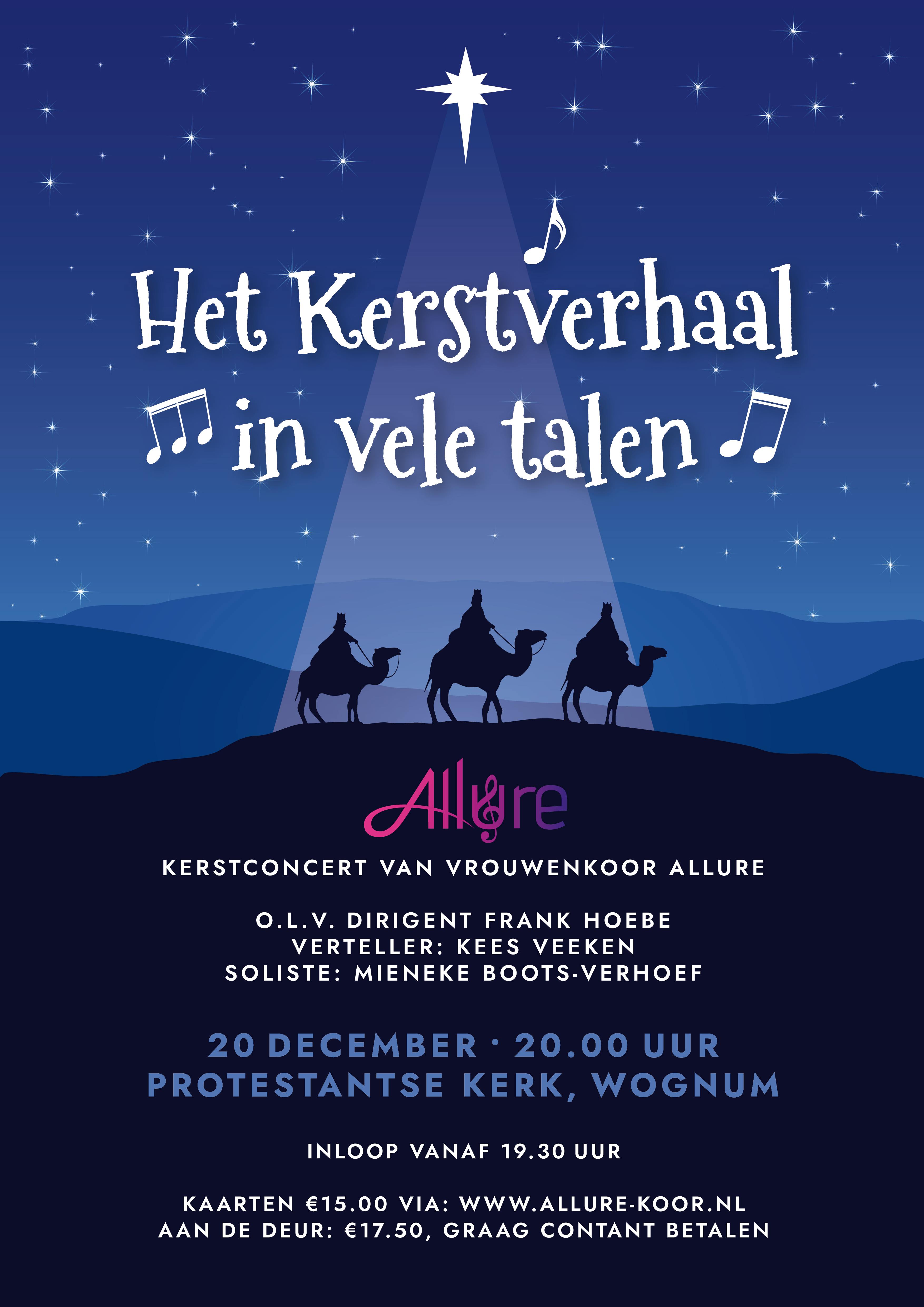 Het kerstverhaal in vele talen