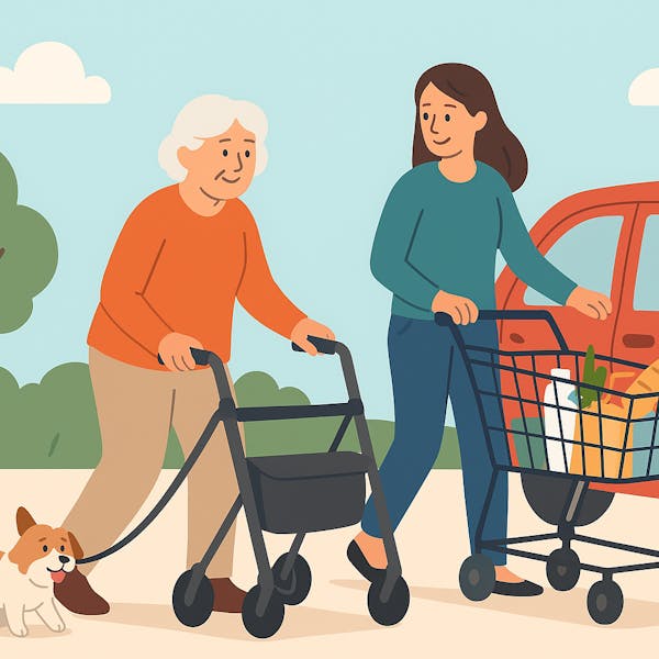 Een boodschapje, een ritje, een maatje