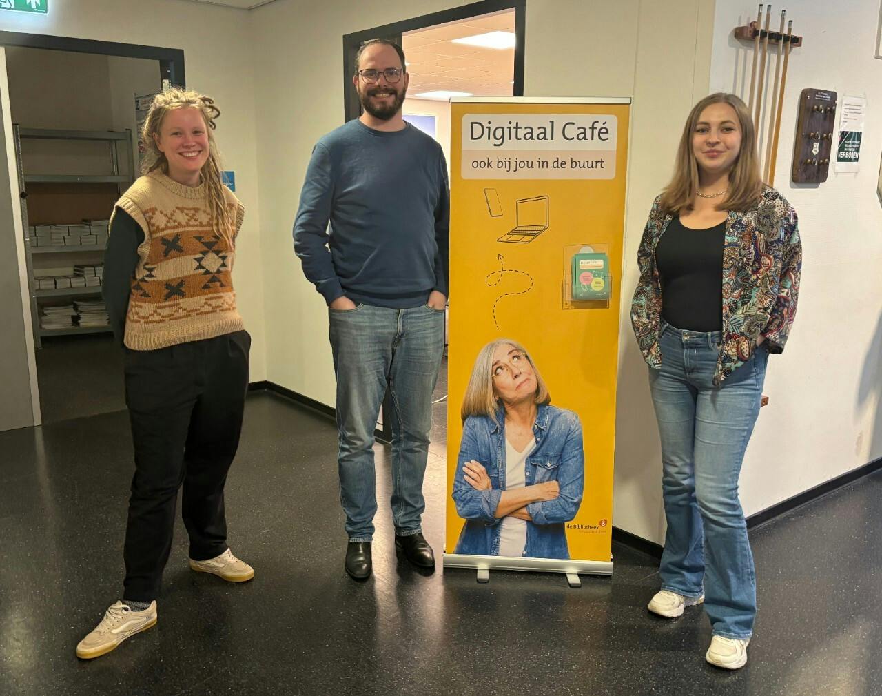Digitale hulp én een luisterend oor: het Digitaal Café is er voor iedereen