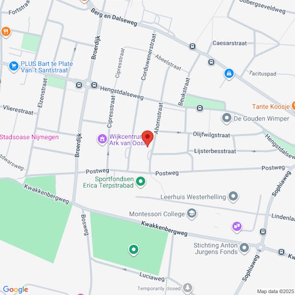 Melding voor het verwijderen van asbest (mutatie) op de locatie Ahornstraat 62 te Nijmegen zaaknummer MA25.02828