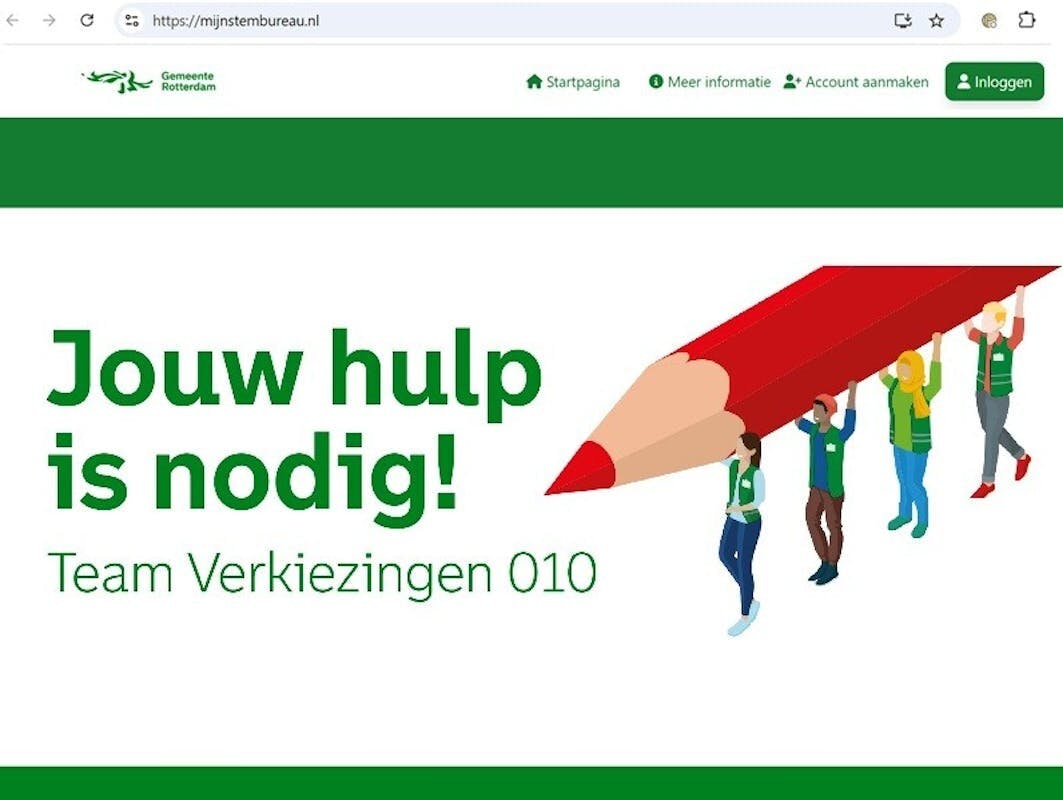 Wil jij helpen op het stembureau?