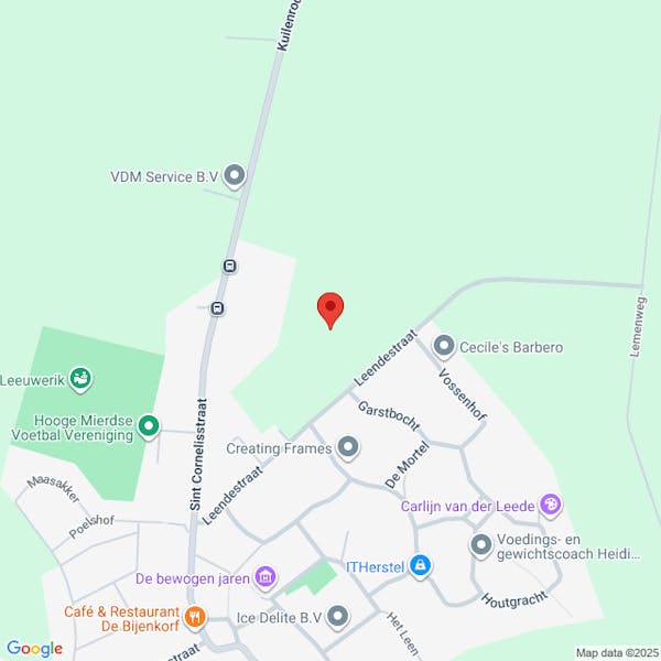 Aanvraag vergunning voor het bouwen van 40 woningen aan 't Loo en Leijbroek in Hooge Mierde