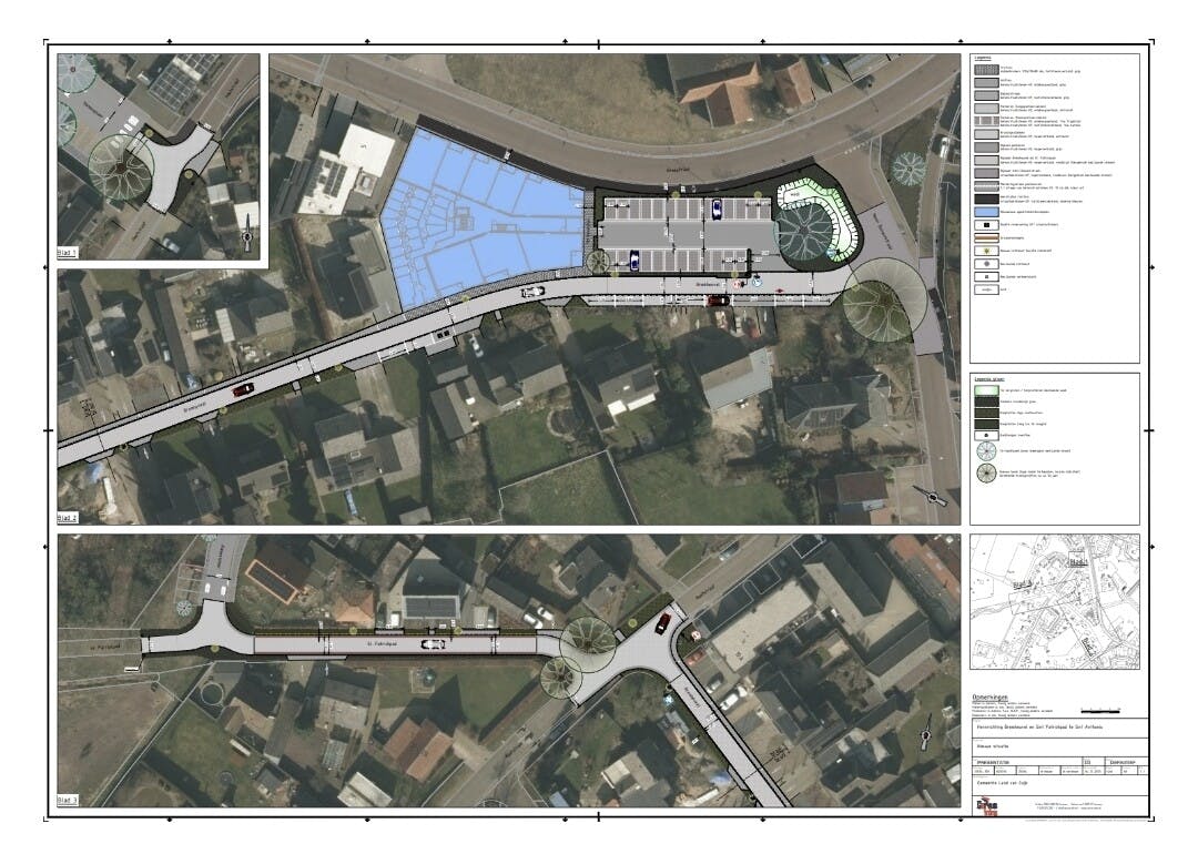 Herinrichting Bremheuvel en Sint Patrickpad in Sint Anthonis