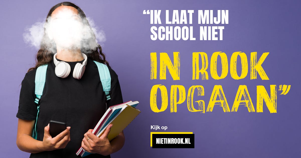 Jongeren bewustmaken met Niet In Rook