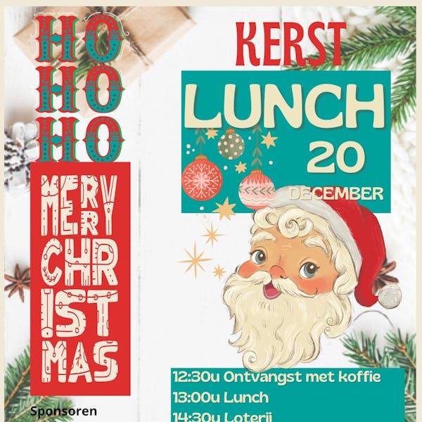 Kerstlunch brengt wijk samen