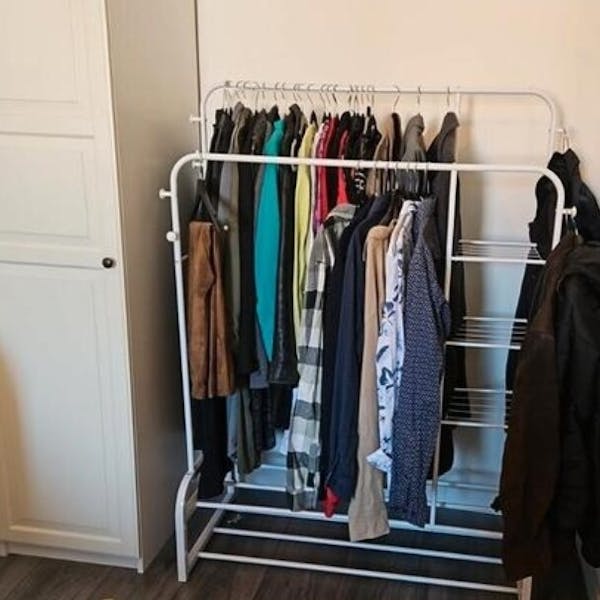 Nieuw Kledingrek 2 hoogtes