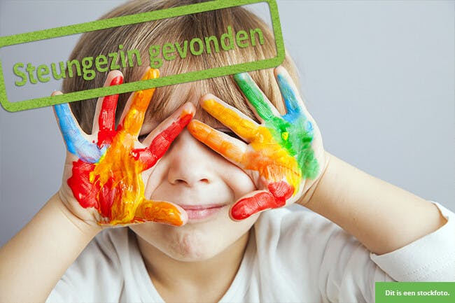 STEUNGEZIN GEVONDEN voor vrolijke 4-jarige!