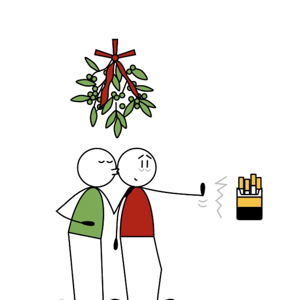 Gezond de kerst in: samen stoppen met roken