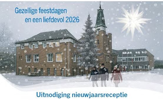 Uitnodiging nieuwjaarsreceptie