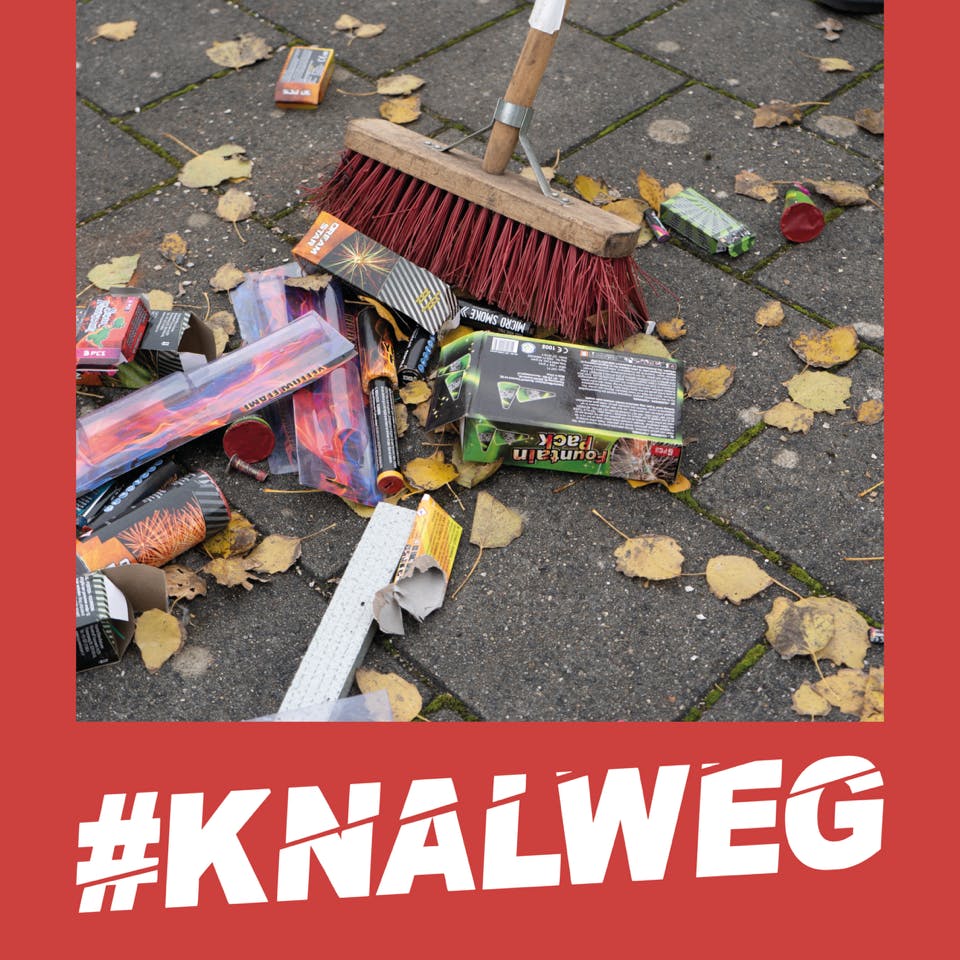 Samen knallen, samen opruimen: gemeente roept op tot schone jaarwisseling 