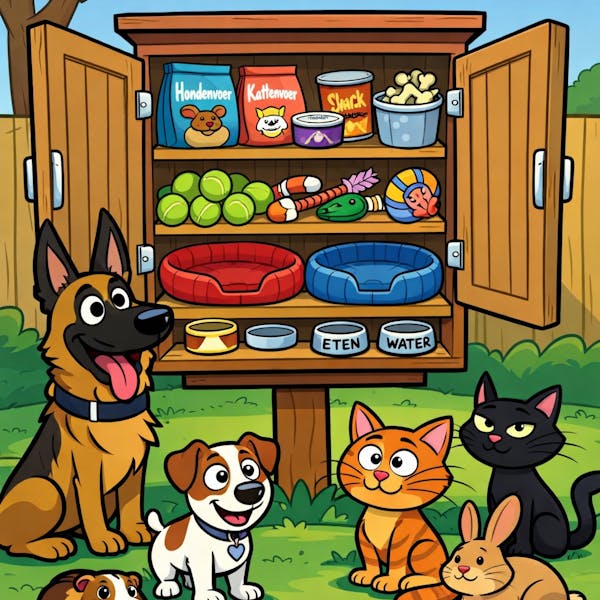 Doneer dierenbenodigdheden voor kwetsbare gezinnen