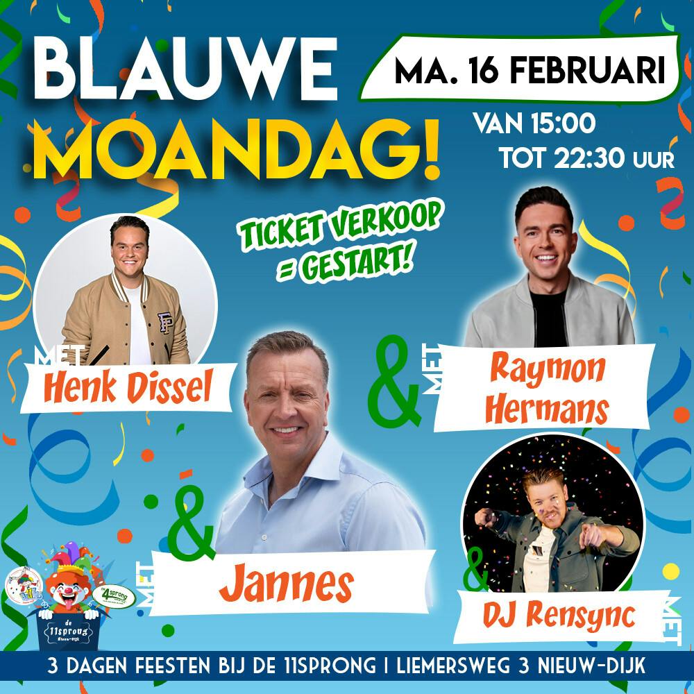 Carnaval | Blauwe Moandag in De 11sprong | Maandag