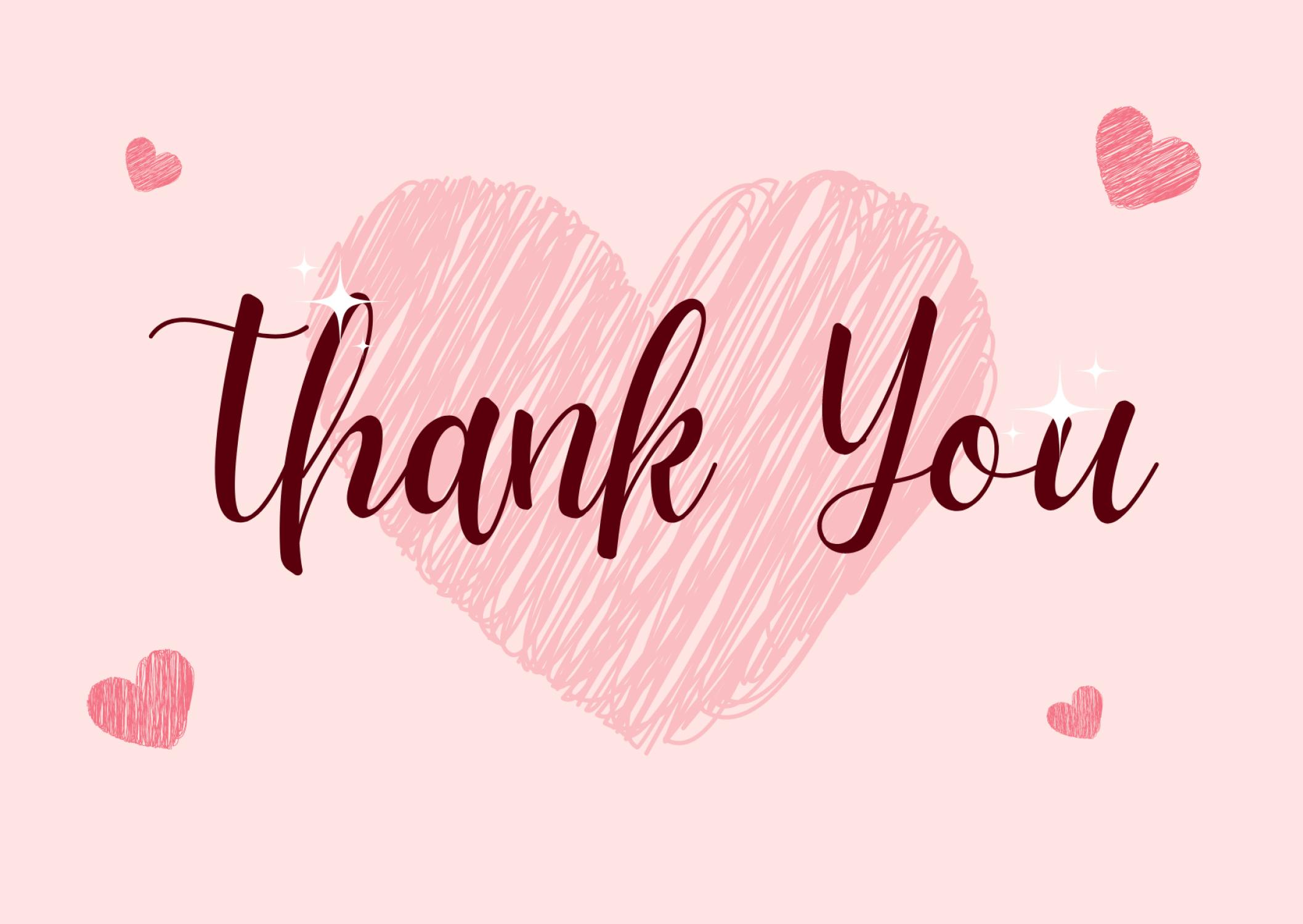 Wie ga jij bedanken? 