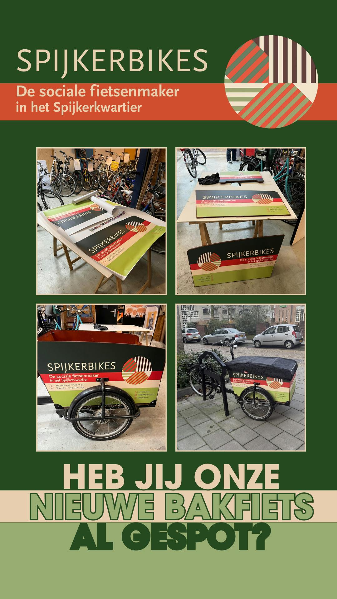 Spijkerbikes - Nieuwe bakfiets