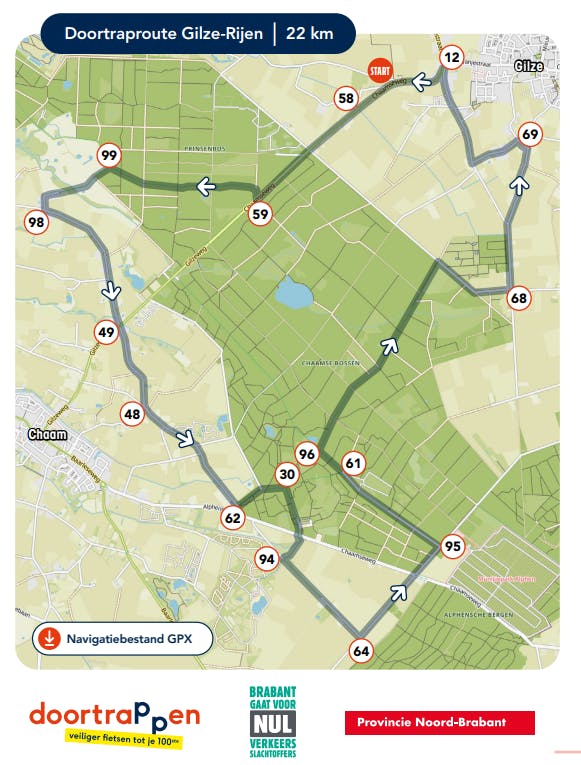 🚲Twee nieuwe Doortraproutes in onze regio!🚲