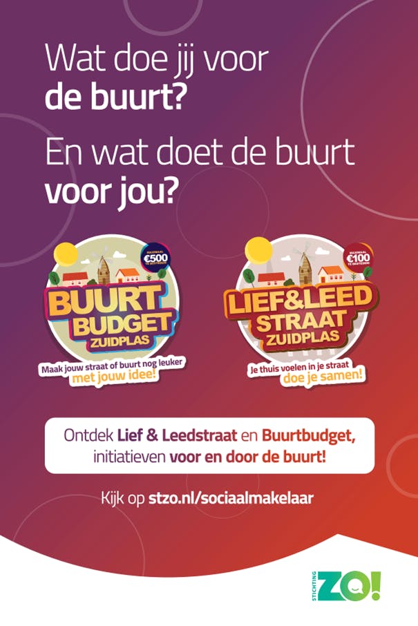 Buurtbudget en  Lief & leed straat 