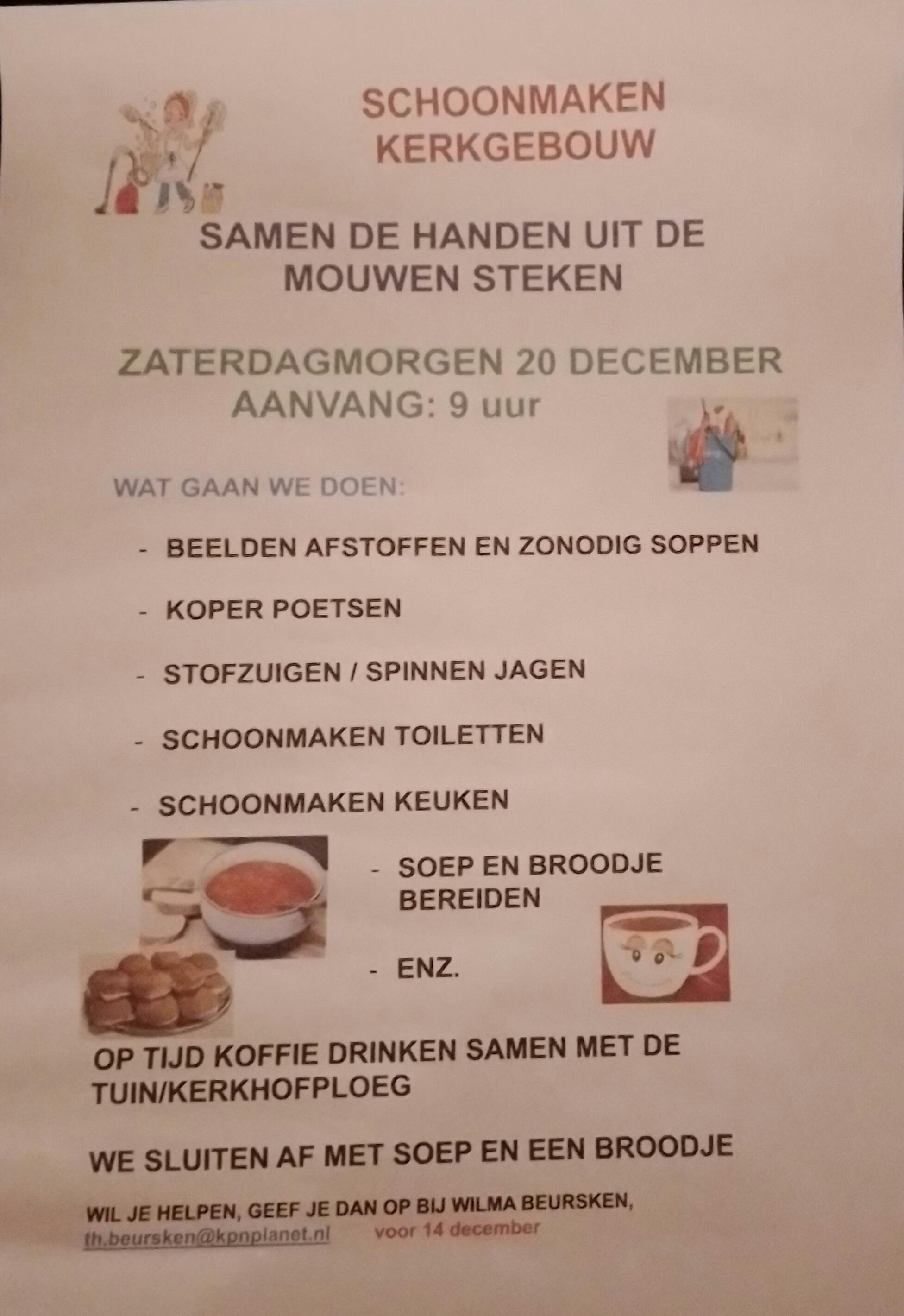 Samen de handen uit de mouwen 