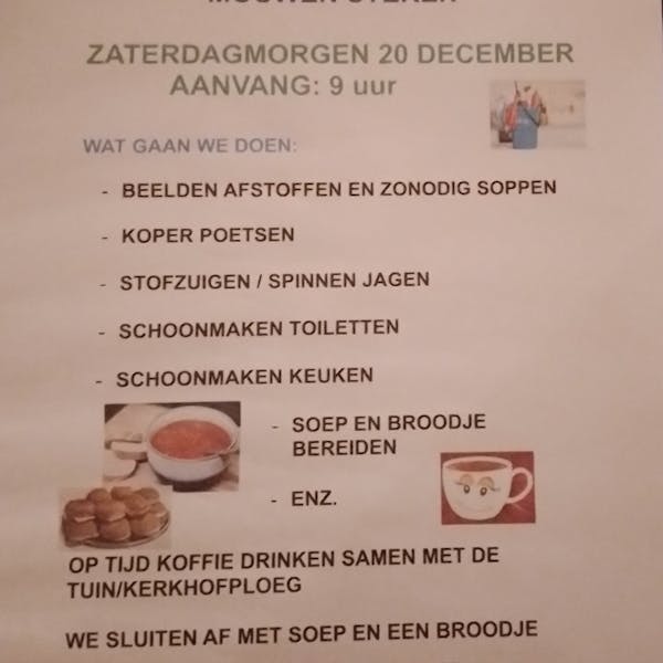 Samen de handen uit de mouwen