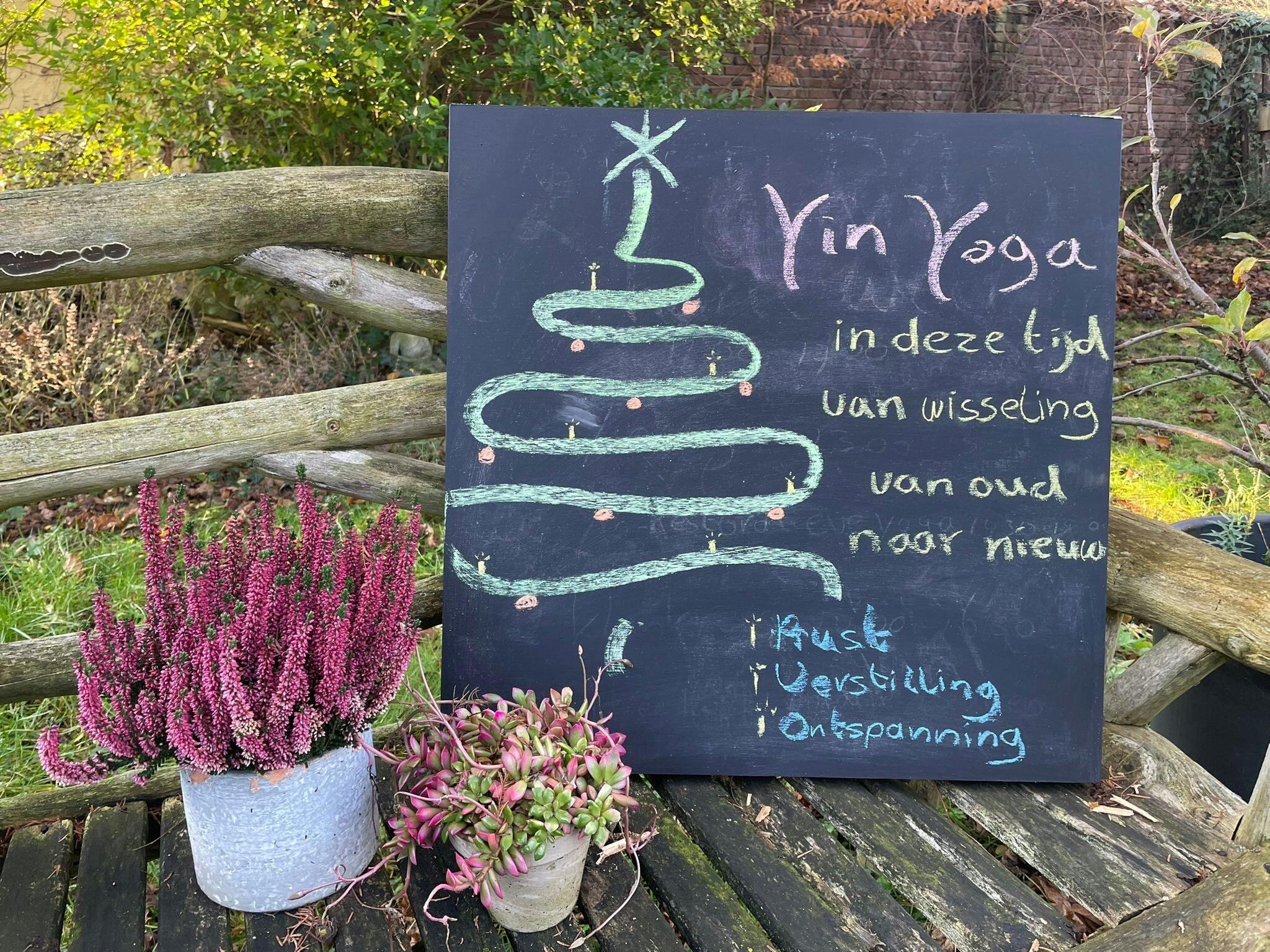 Yin Yoga na Kerst en na Oud en Nieuw