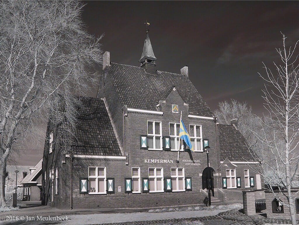 Wehlse winterlandschap. 